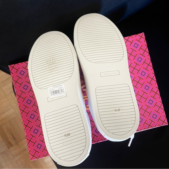 Tory Burch leather sneakers summer US8.5 Euro39.5 - Picture 4 of 7